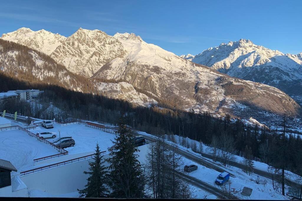 Studio 1600 Pied Des Pistes Avec Magnifique Vue Puy-Saint-Vincent Eksteriør billede